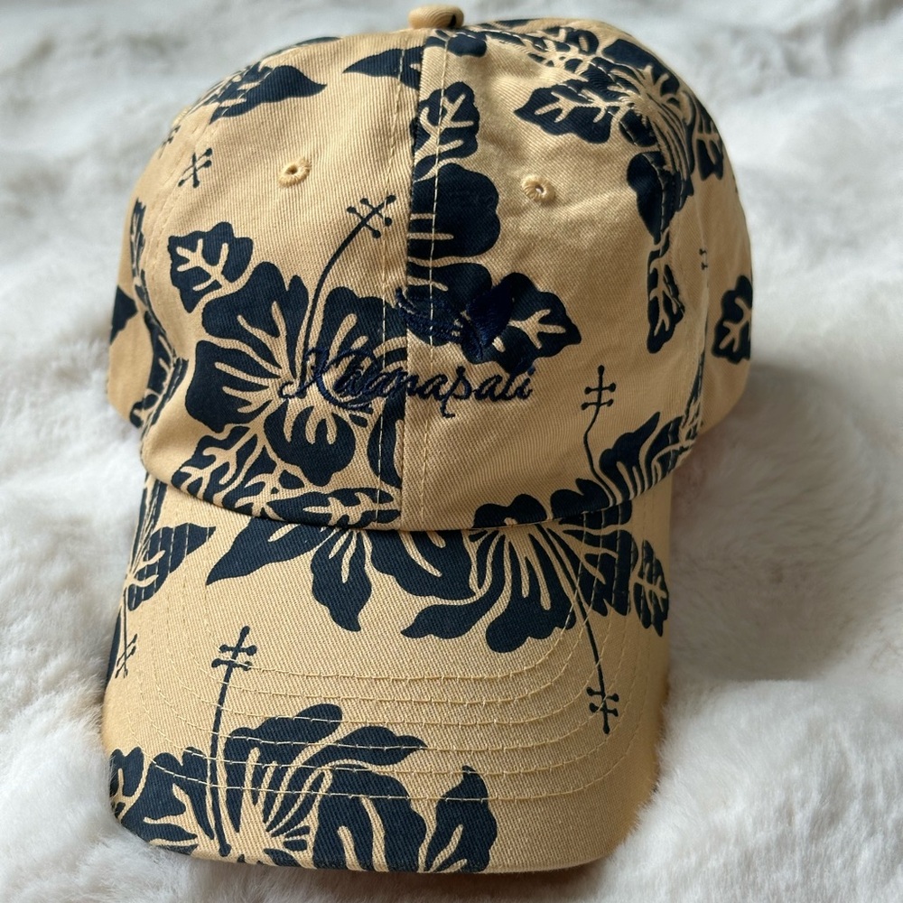 Human Pasific Co Cotton Hawaiian Print Floral Baseball ⛳️ Women's Cap - Picture 2 of 8